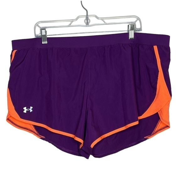 UNDER Armour Fly By 2.0 Athletic Shorts Loose Fit Running Inner Lining - Picture 1 of 7